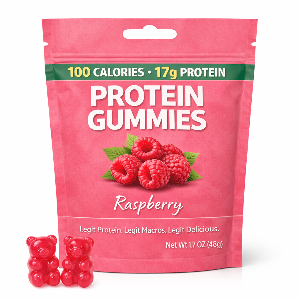 Raspberry Protein Gummies