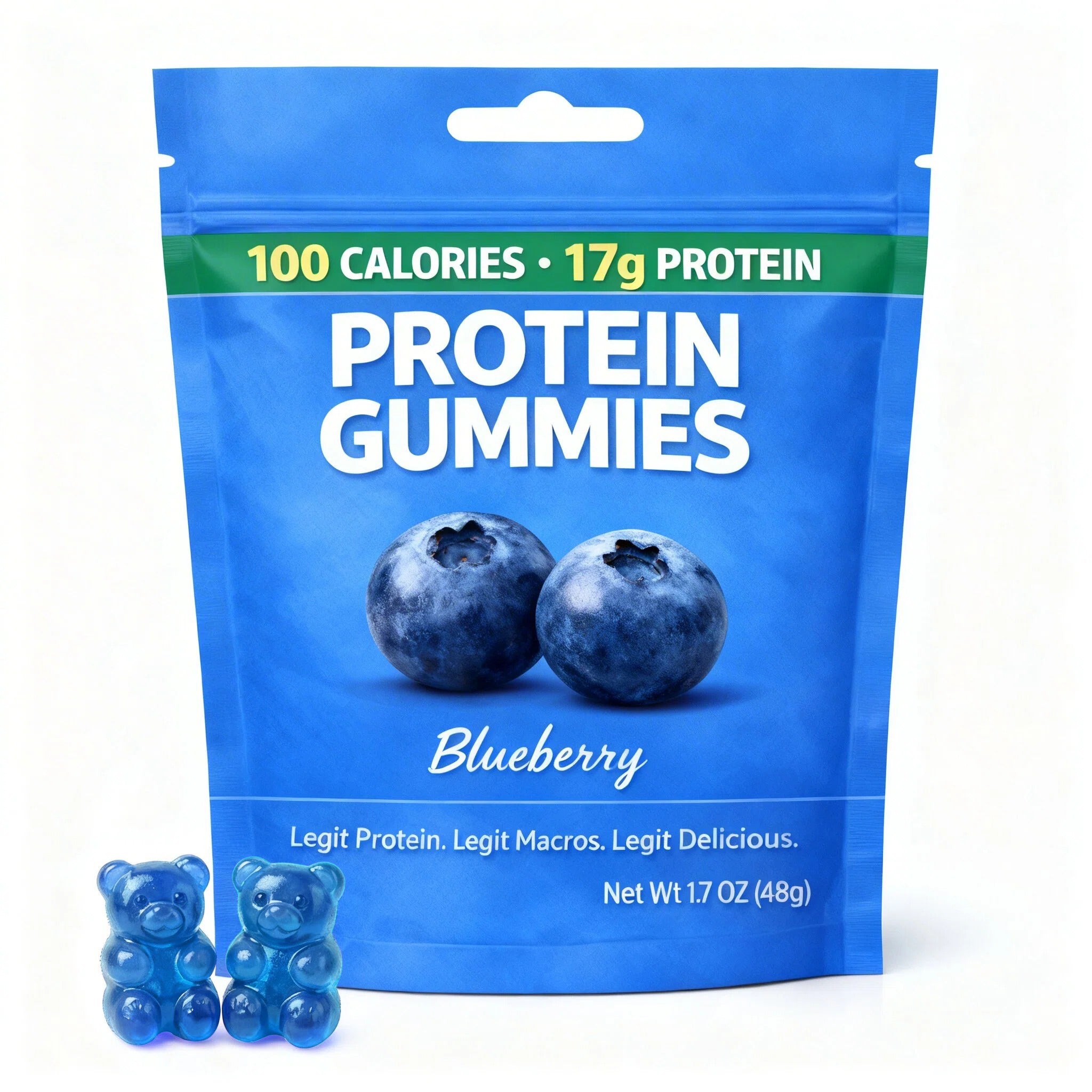 Blueberry Protein Gummies